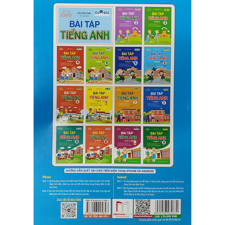 GLOBAL SUCCESS - Bài Tập Tiếng Anh Lớp 4