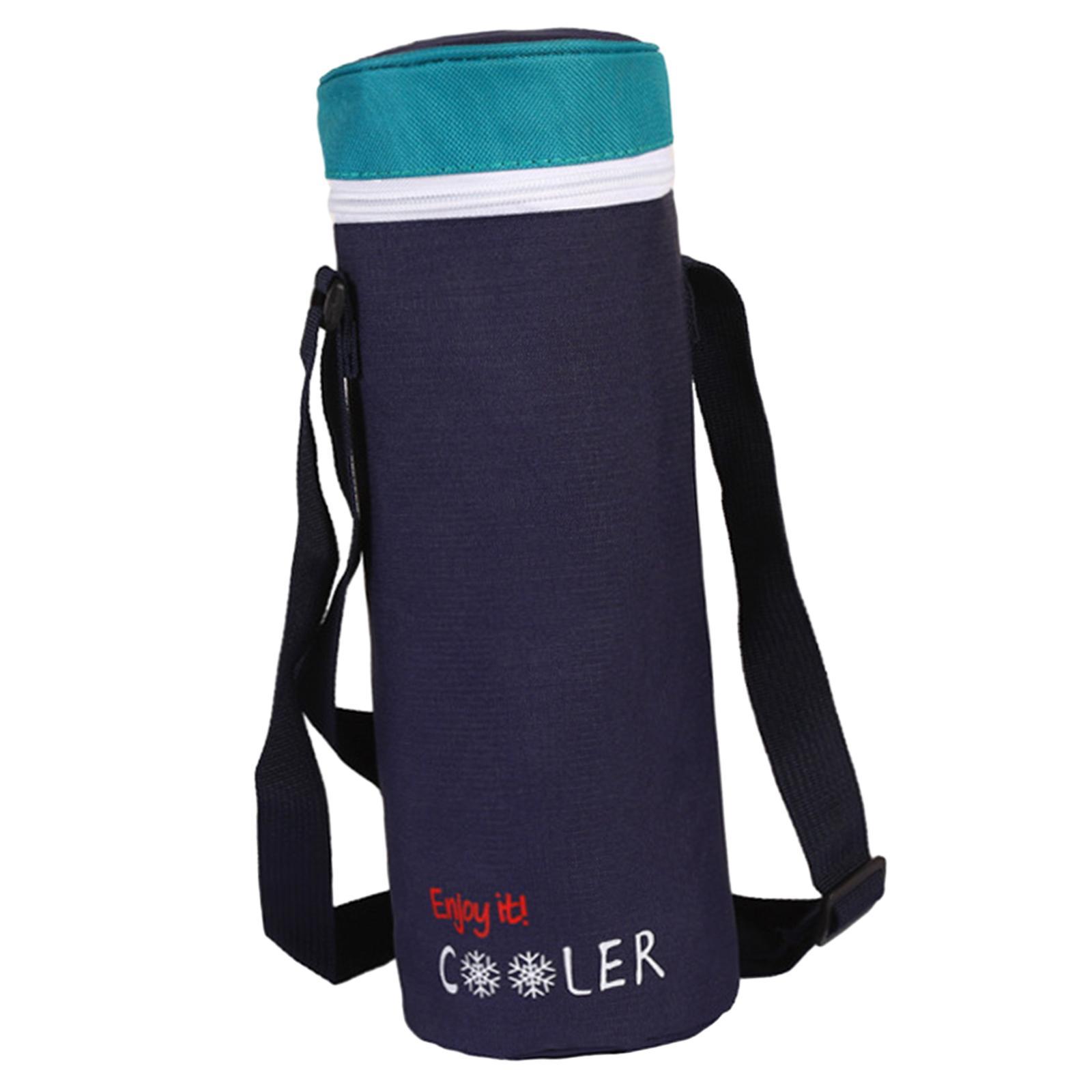 Insulated Water Bottle Bag Carrier Bag Carry Bag Hiking Thermal Pouch