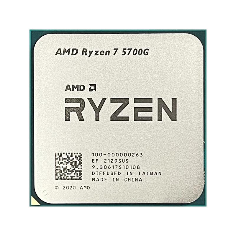 Mới! AMD R7 5700G Ryzen 7 5700G 3.8GHz 8 Nhân 16 Luồng 65W Bộ Vi Xử Lý L3=16M 100-000000263 Ổ Cắm AM4 Mới Nhưng Không Có Quạt