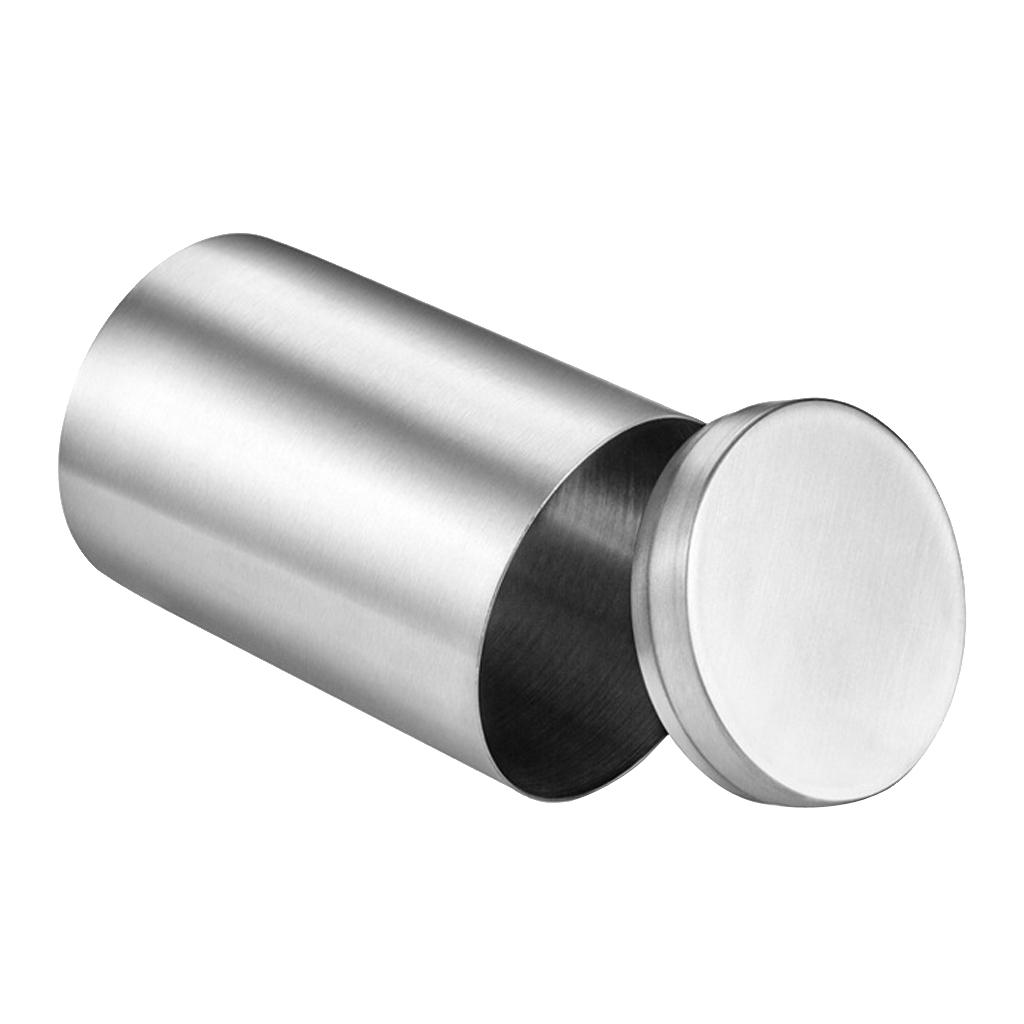 Storage Canister Tin Jar Tea Coffee Container Stainless Steel Cigarette Box