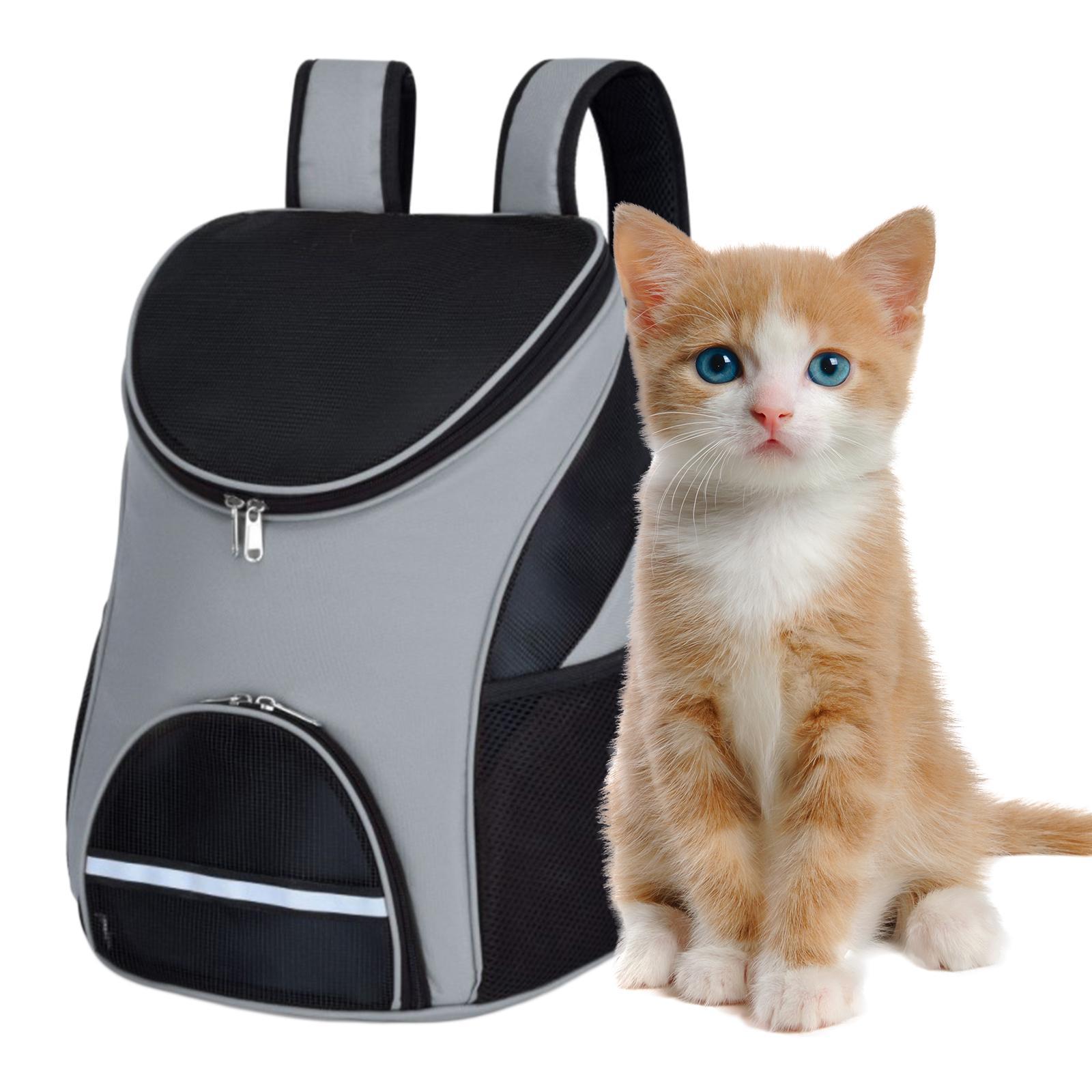 Pet Dog Cats Carrier Backpack Bag with Mesh for 7.5-10kg Dogs Cats