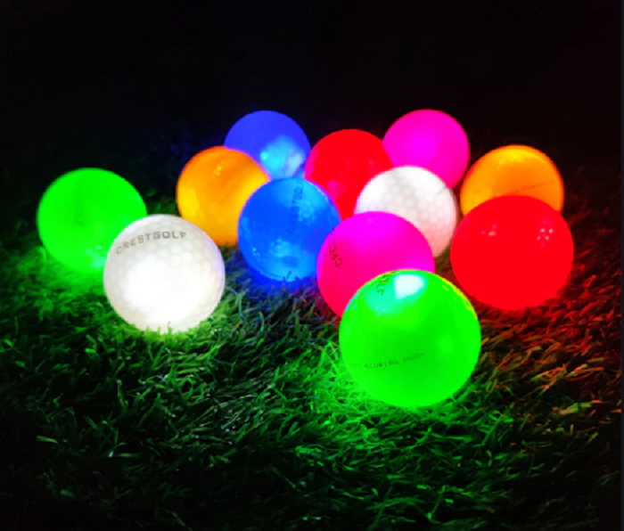 Bóng golf phát sáng tập chơi buổi tối nhiều màu shop GOLF PRO BB005
