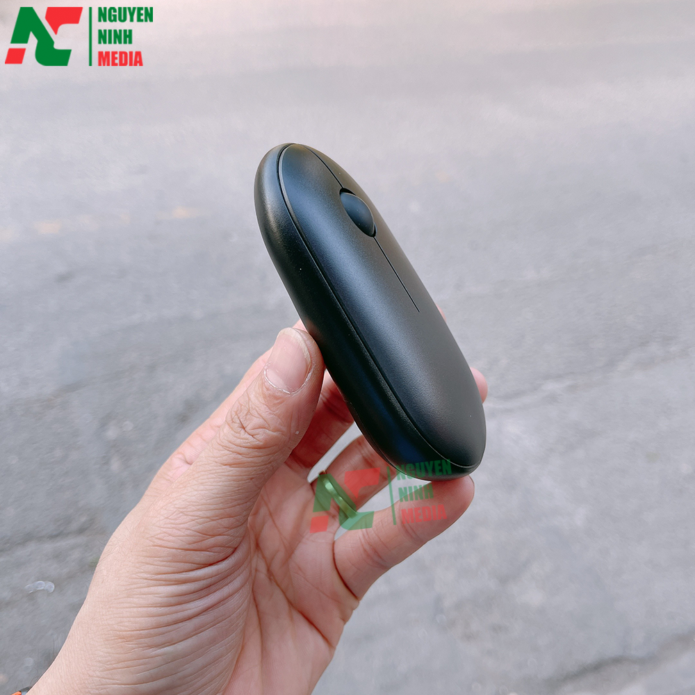 Bộ Phím Chuột Mini Không Dây FORDER KM810 Black - Hàng Chính Hãng
