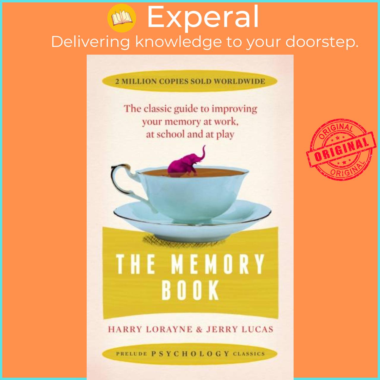 Sách - The Memory Book - The classic guide to improving your memory at work, at s by Jerry Lucas (UK edition, paperback)