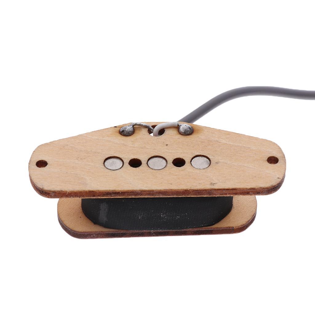5 x 3 String Cigar Box Guitar Pickup With Input Jack Cigar Box Guitar Parts
