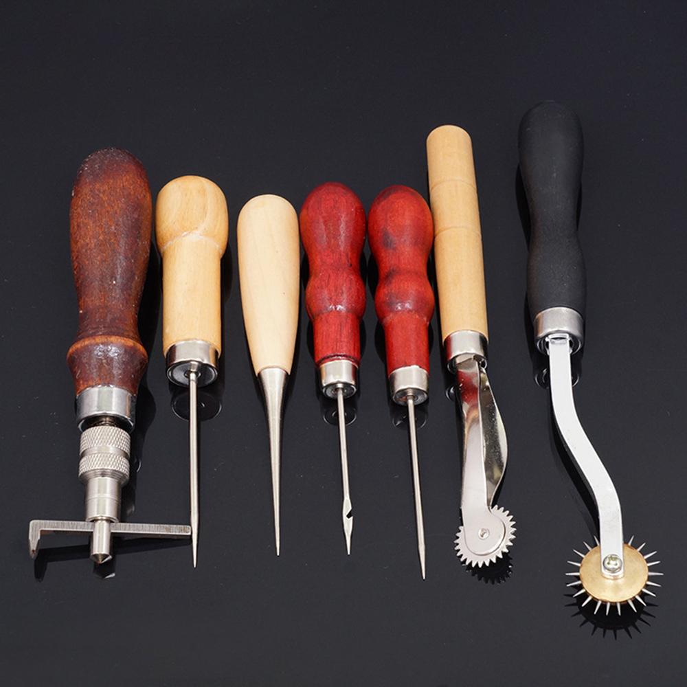 Bộ dụng cụ may đồ da chất lượng cao gồm 14 chi tiết cho người mới bắt đầu