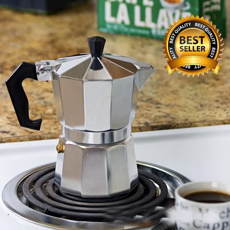 Ấm pha cà phê Moka Express 3TZ kiểu Ý