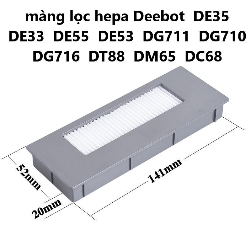 Màng lọc Hepa Robot hút bụi DE35 , DE33 , DE55 , DE53 , DG711 , DG710 DG716 , DT88 , DM65 , DC68