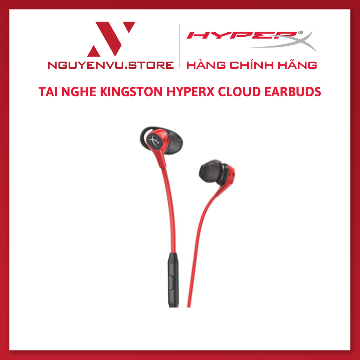 Tai nghe Gaming HyperX Cloud Earbuds - Hàng Chính Hãng