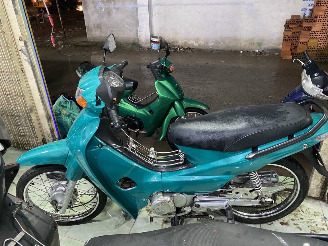 Dàn áo dành cho Honda Wave loại 1 màu Xanh Eon