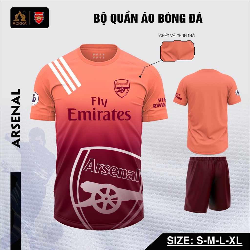 Bộ Quần Thể Thao Áo Bóng Đá Arsenal Mùa 2022/2023 cavadosport