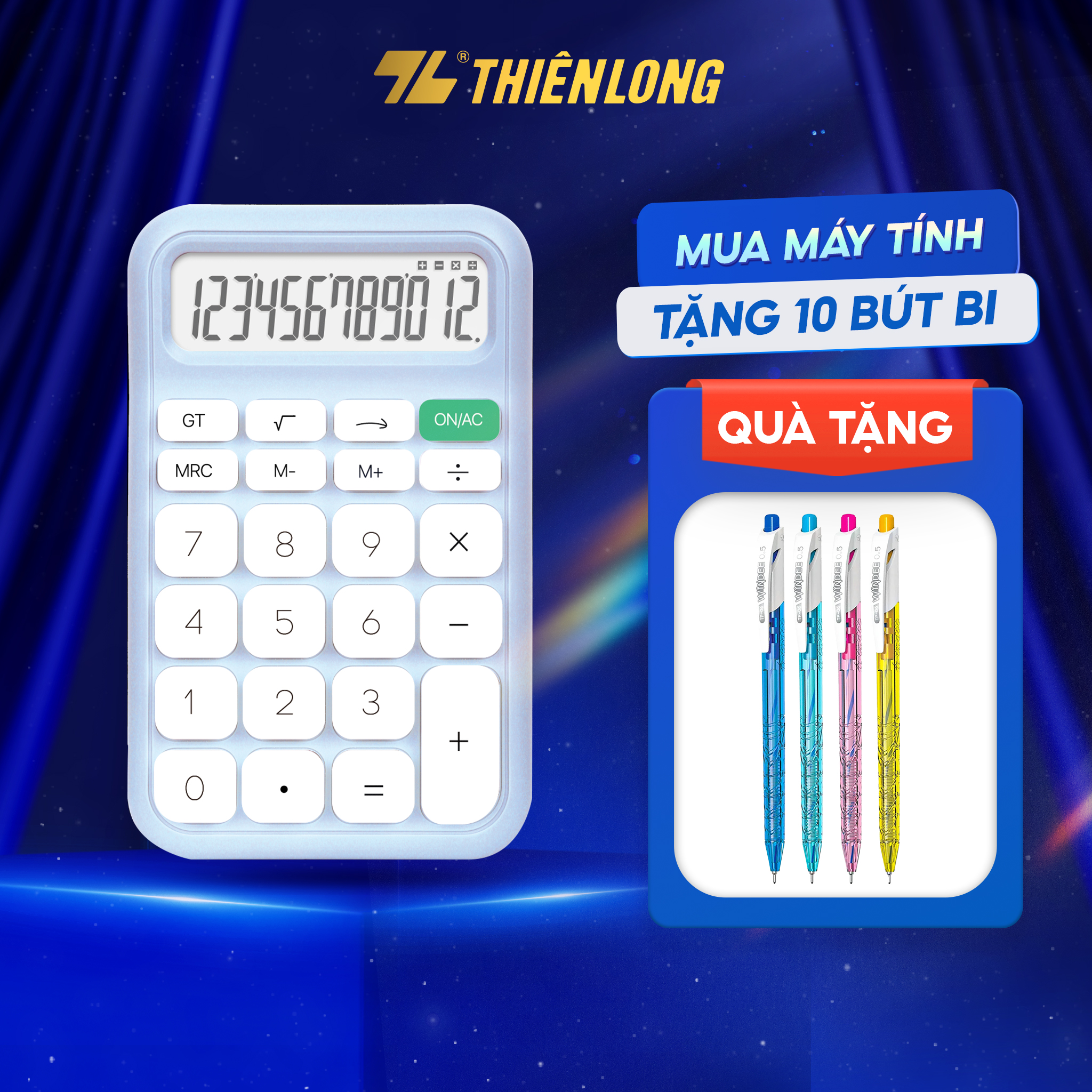 Máy tính văn phòng Thiên Long Flexio CAL-007