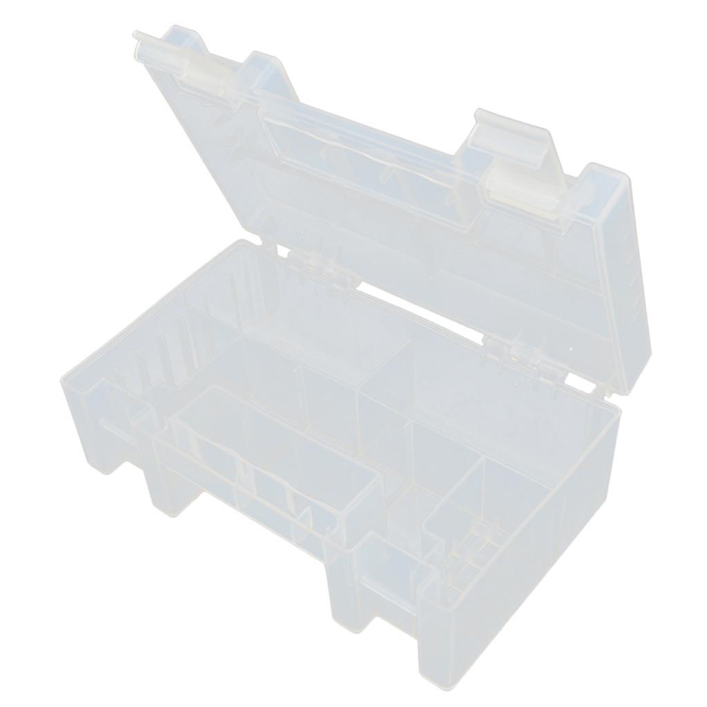 Clear AA/AAA  Battery Storage Case/Organizer/Holder Holds 20 14AAA