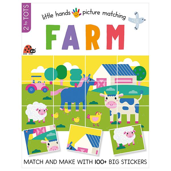Sách ngoại văn: Little Hands Picture Matching - Farm