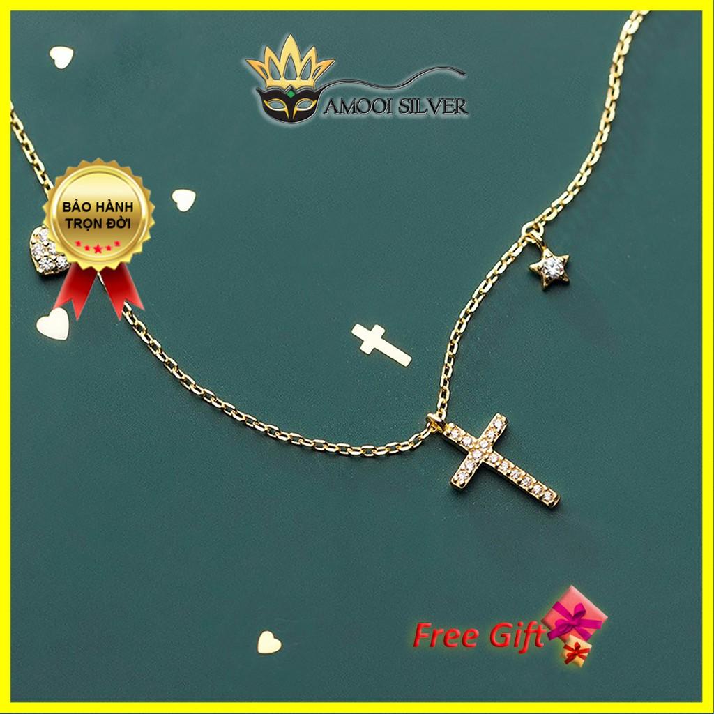 Dây chuyền bạc S925 thánh giá - Amooi Silver AD141