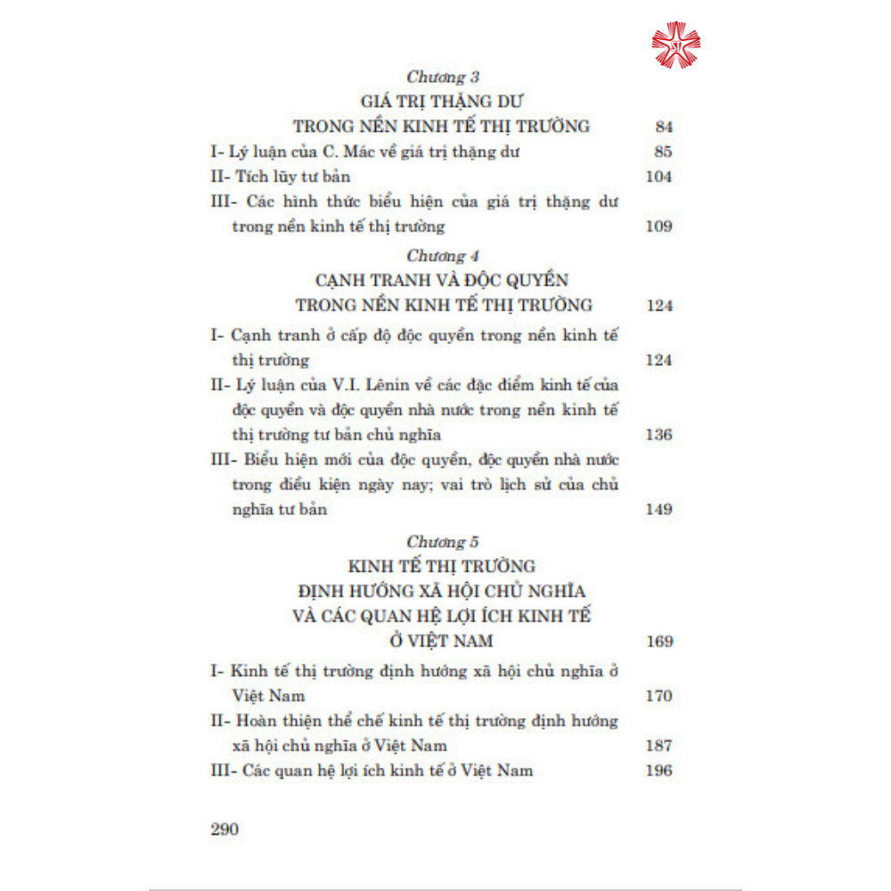 Giáo Trình Kinh Tế Chính Trị Mác - Lê Nin (Dành cho bậc đại học hệ không chuyên lý luận chính trị)