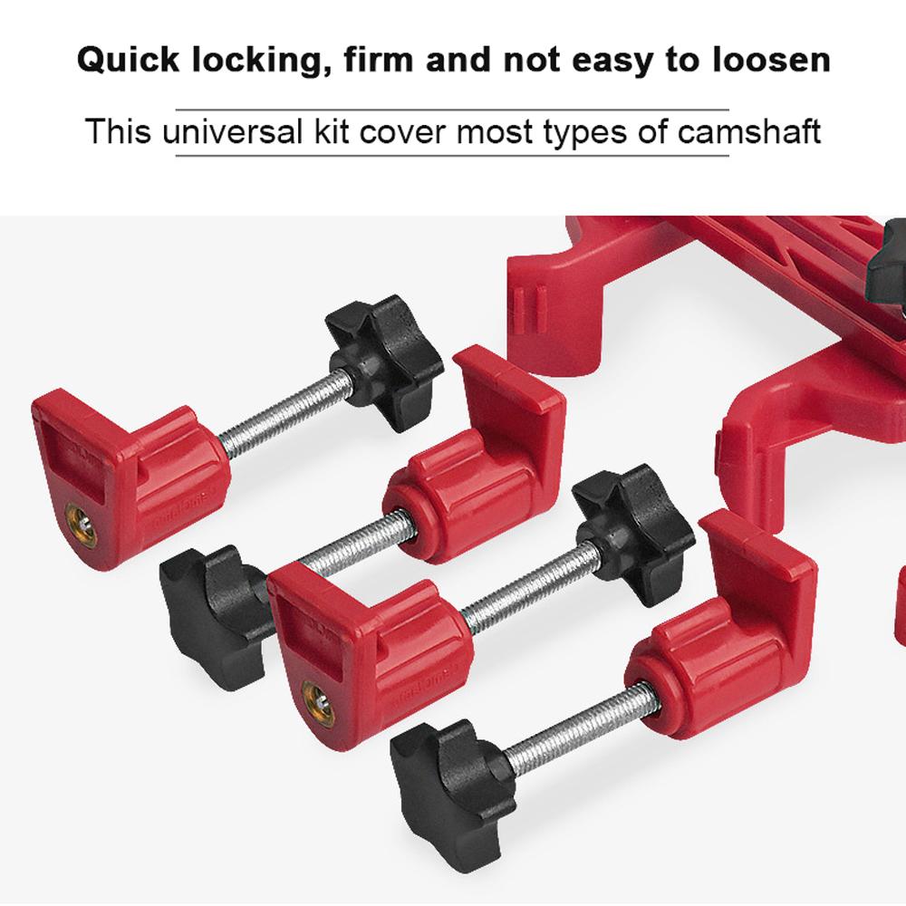 Universal Camshaft Lock Holder Car Cam Timing Locking Retainer Belt Replacement Fixture Tool Car Belt Change Accessory Automotive Tools Set