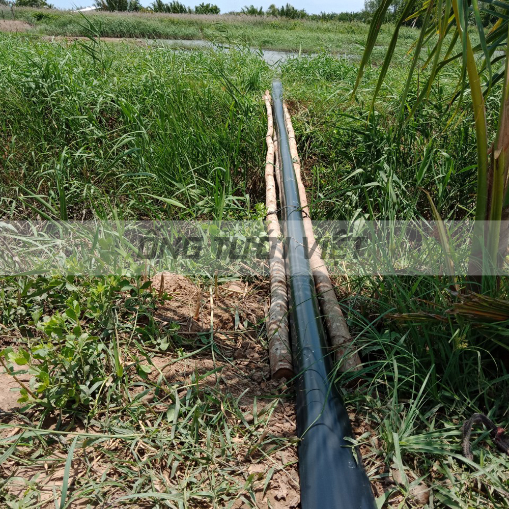 Ống bơm dẫn nước PE cỡ lớn thương hiệu Nguyễn Tân - Phi 60/80/90/100/110/114/120/130