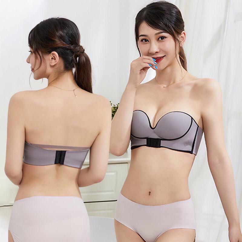 Áo Ngực Chống Tuột Nâng Ngực Siêu Quyến Rũ, ÁO lót nữ cúp viền đen