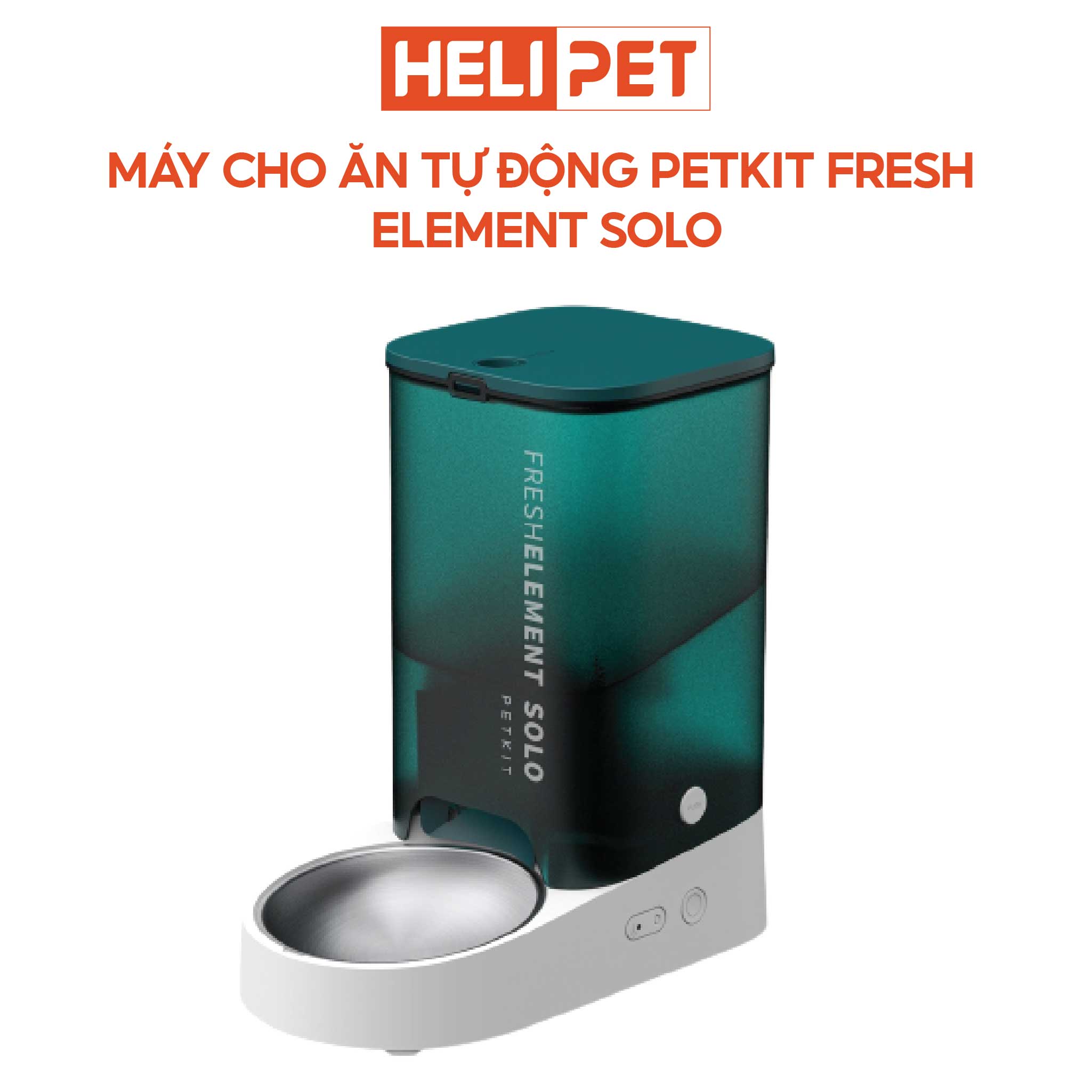 Máy Cho Ăn Tự Động Petkit Máy Cho Chó Mèo Ăn Fresh Element Solo- HeLiPet