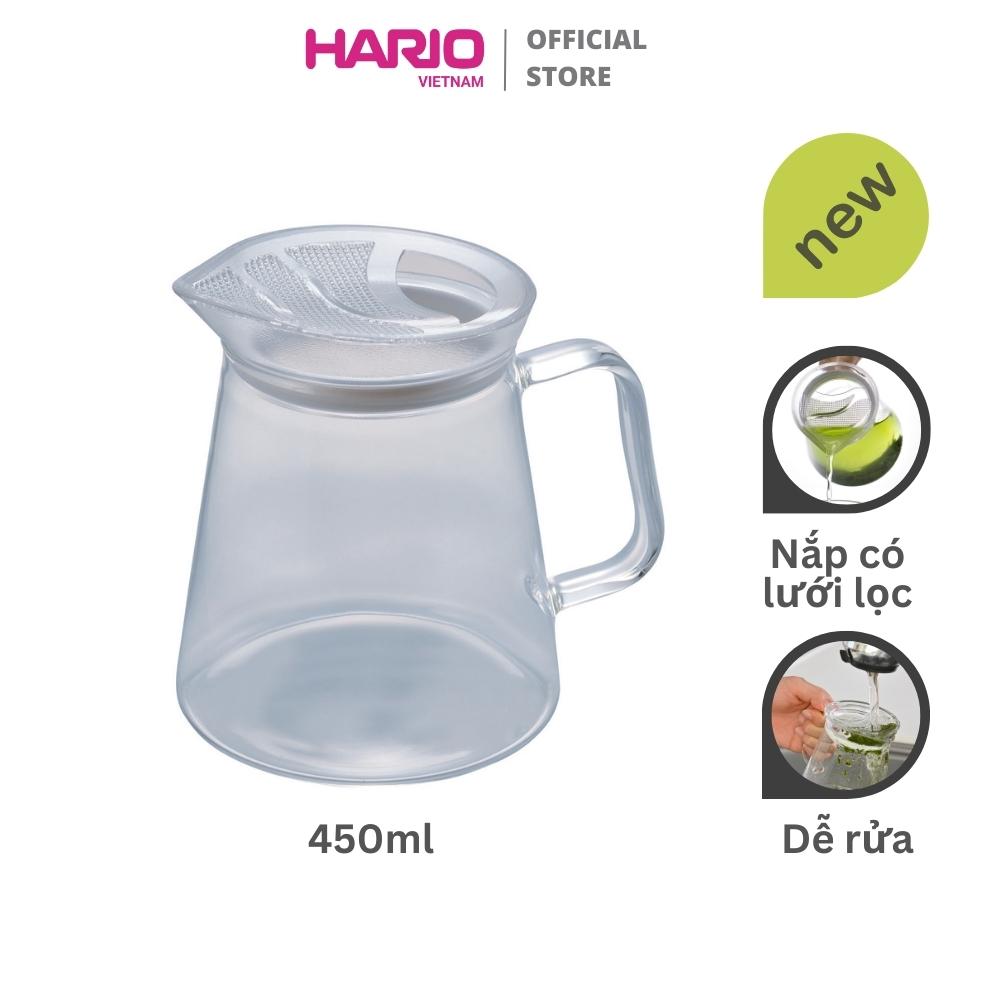 Bình pha trà kèm lưới lọc Hario 450ml (FNC-45-T)
