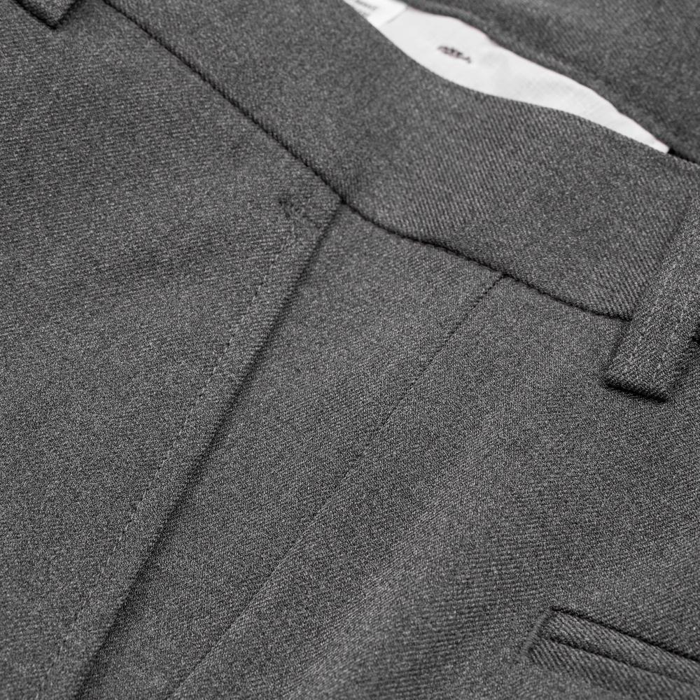 Quần Tây Dài Nam Màu Xám Đậm BY COTTON Dark Grey Basic Trouser