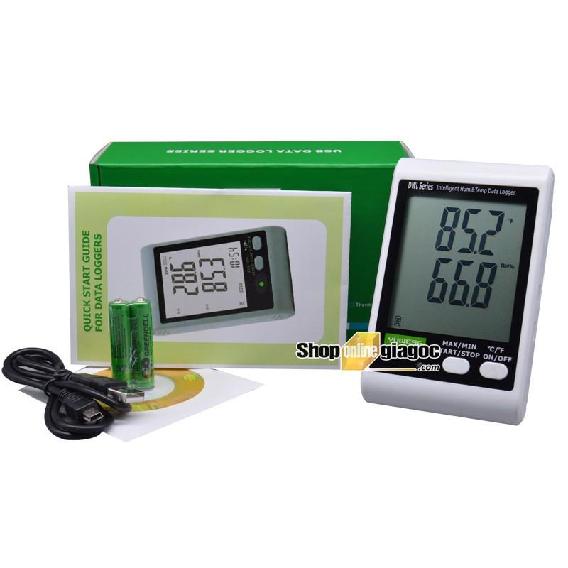 Nhiệt Ẩm Kế Tự Ghi DWL20 Đã Hiệu Chuẩn Theo TT02/ BYT