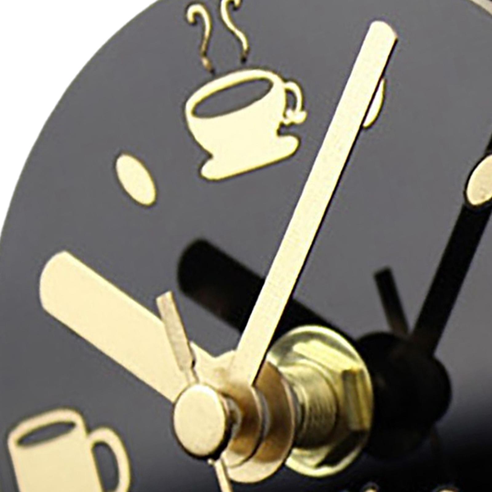 Fridge Clock for Home Kitchen Sticker Portable Decorative