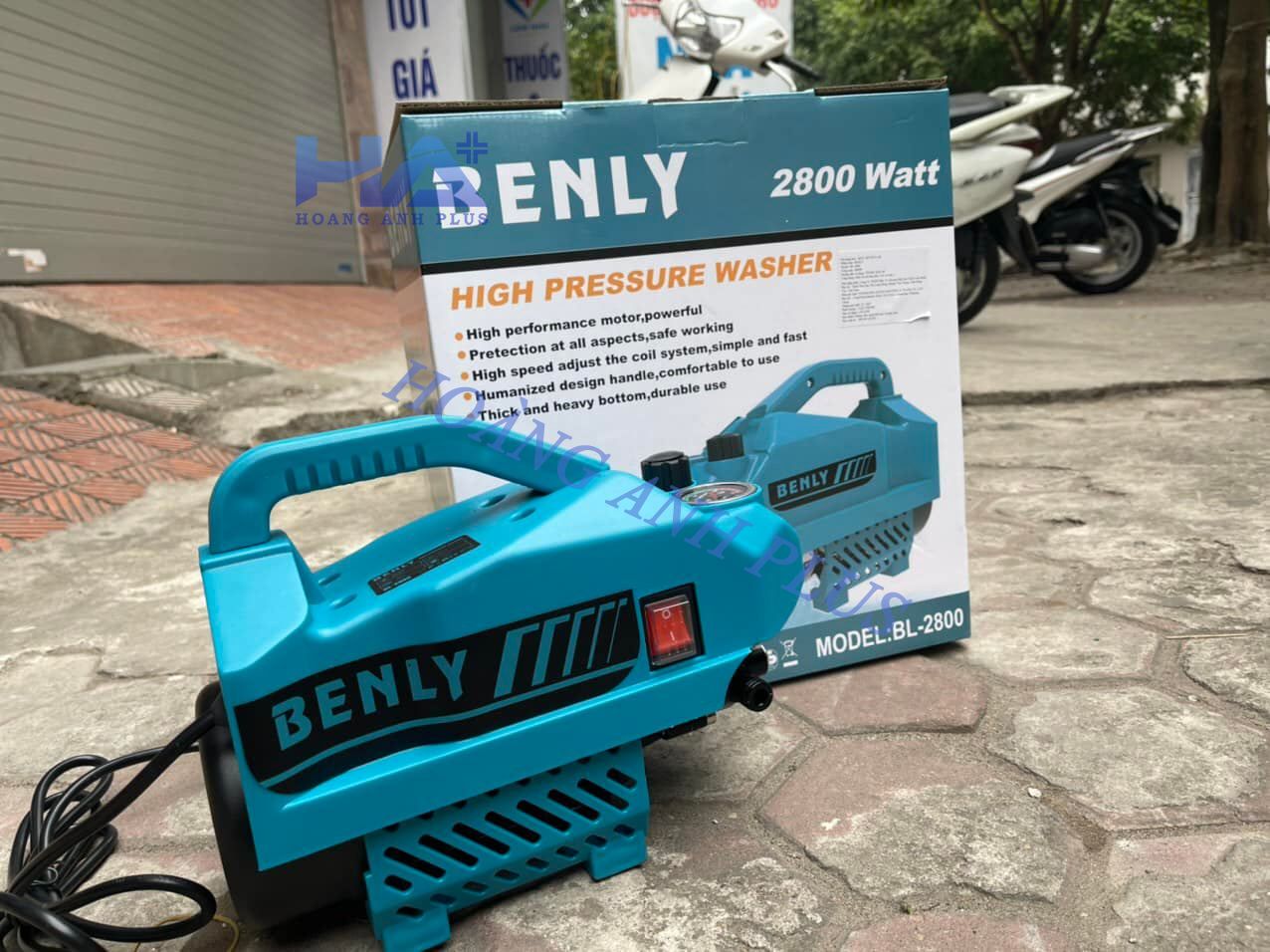 Máy Rửa Xe 2800W Benly BL 2800