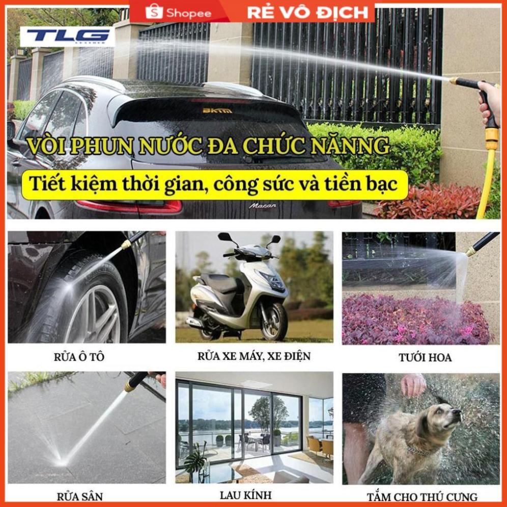 Vòi Xịt Rửa Xe Áp Lực Cao - Tưới Cây Với 4 Chế Độ Nước 810-2,498,622