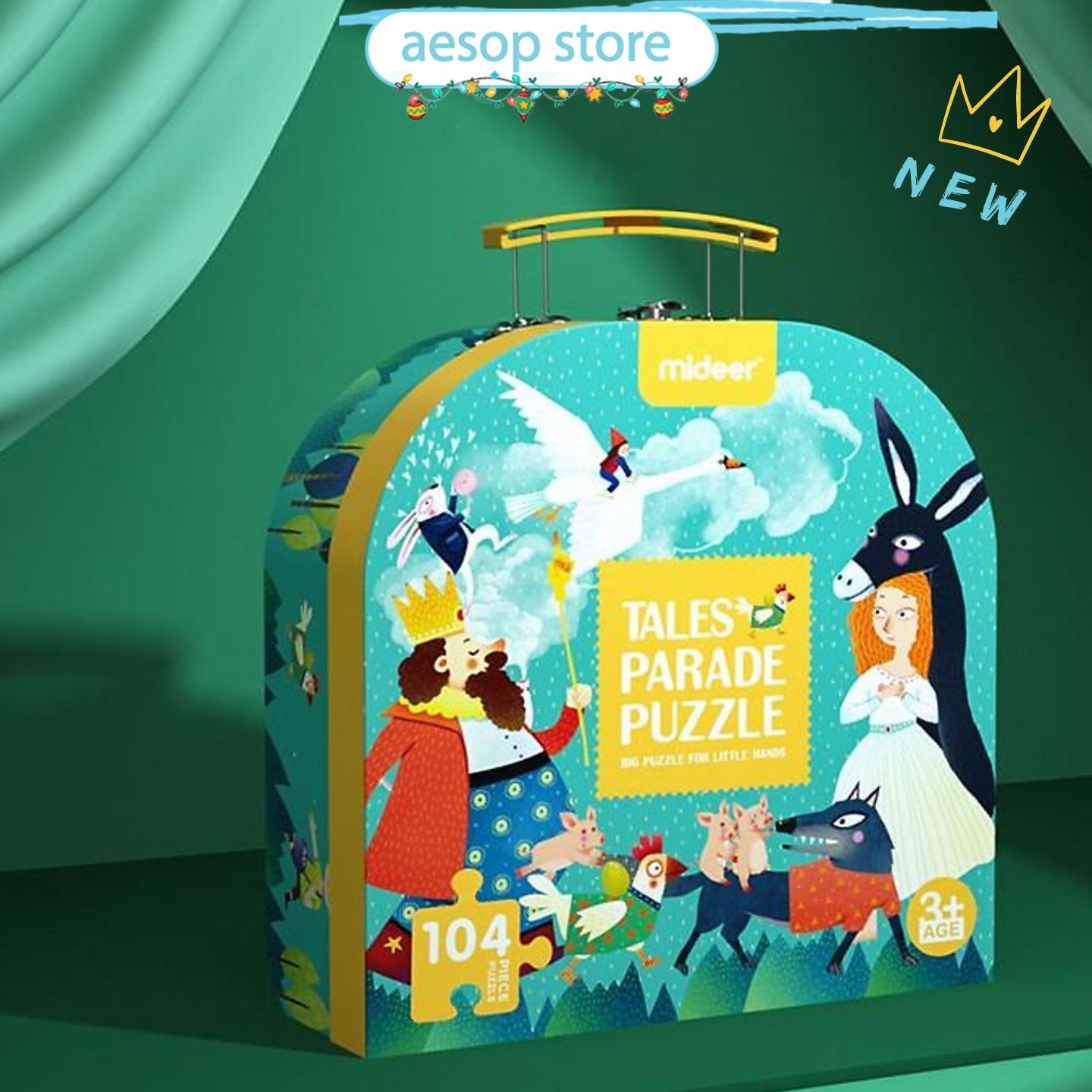 Đồ chơi xếp hình Lễ hội thần tiên - Tales Parade Mideer MD3098