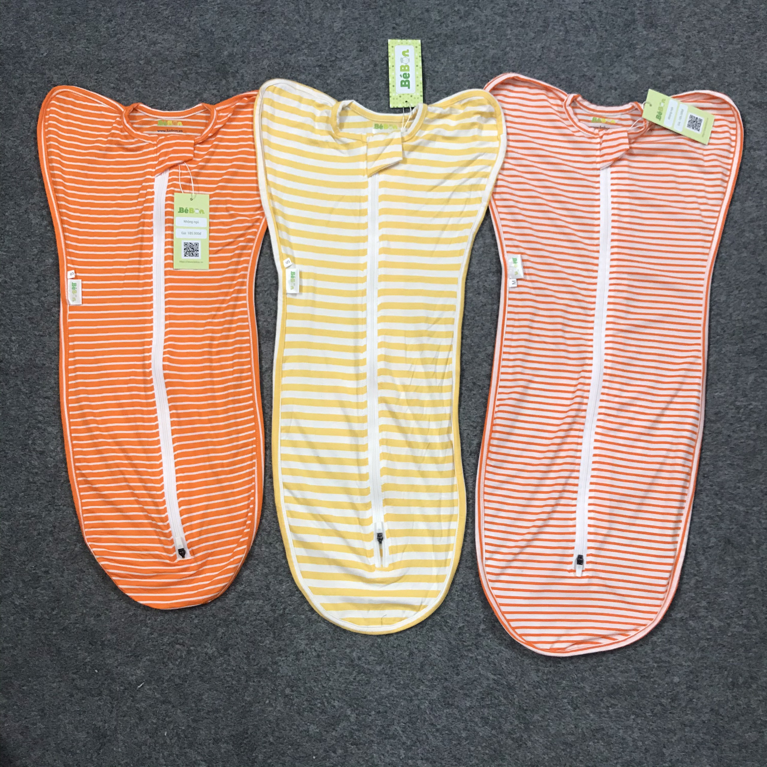 Nhộng chũn mùa hè - Vải cotton co giãn 4 chiều mềm mát - Giúp bé sơ sinh ngủ ngon