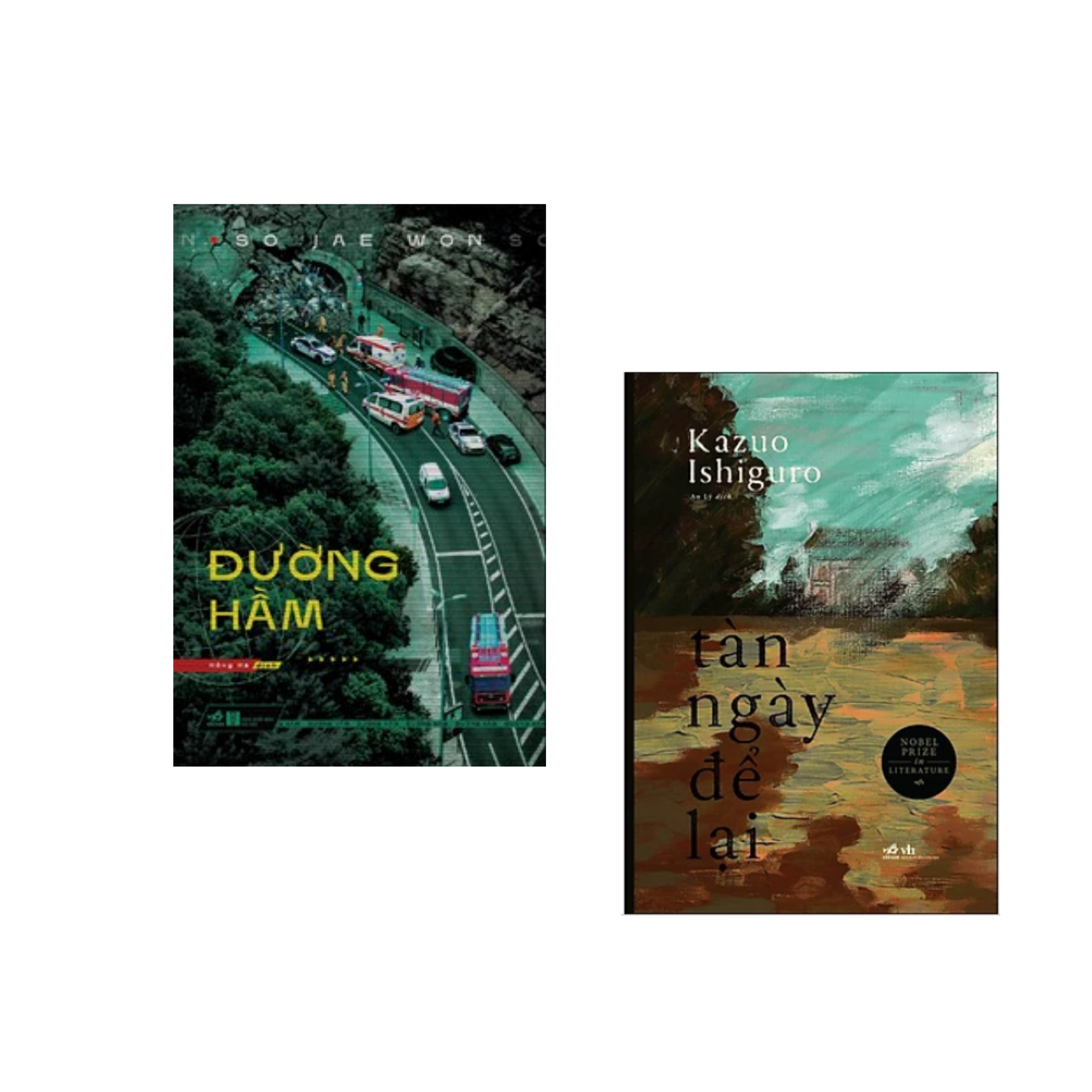 "Combo 2 cuốn Tiểu Thuyết Hấp Dẫn: Tàn Ngày Để Lại+ Đường Hầm / Tặng Kèm Bookmark Mới Chờ duyệt tự động "