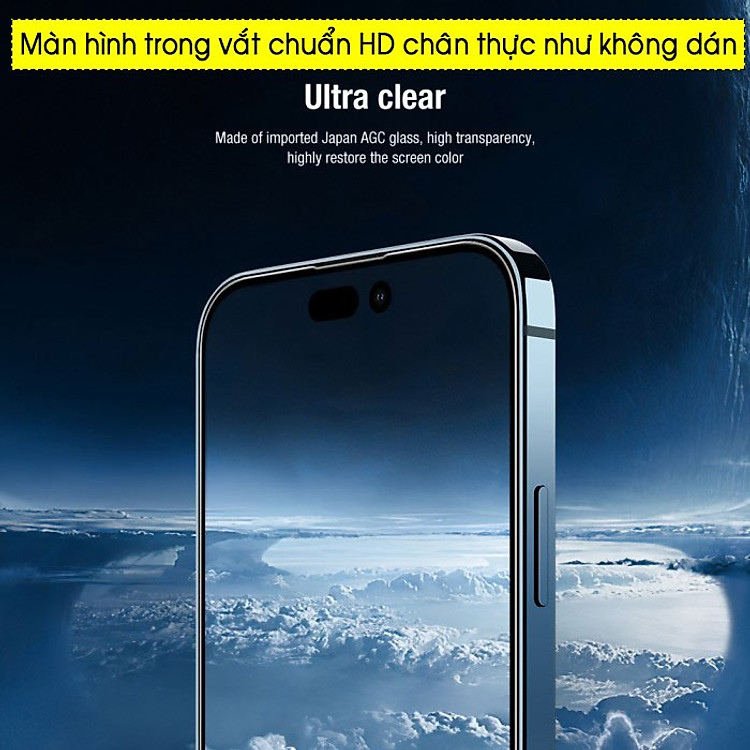 Hình ảnh Dán kính cường lực màn hình cho iPhone 15, 15 Plus, 15 Pro, 15 Pro Max hiệu Nillkin CP+ Pro - Vát cạnh 2.5D, phủ nano hạn chế vân tay - Hàng nhập khẩu