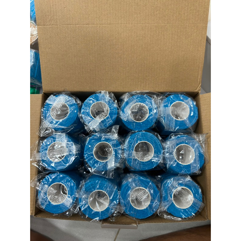 [Combo 1 Hộp 24 Cuộn]( 5CM x 4.5M) Băng keo thể thao, Băng quấn thể thao cao su non, Băng Vải chống chấn thương