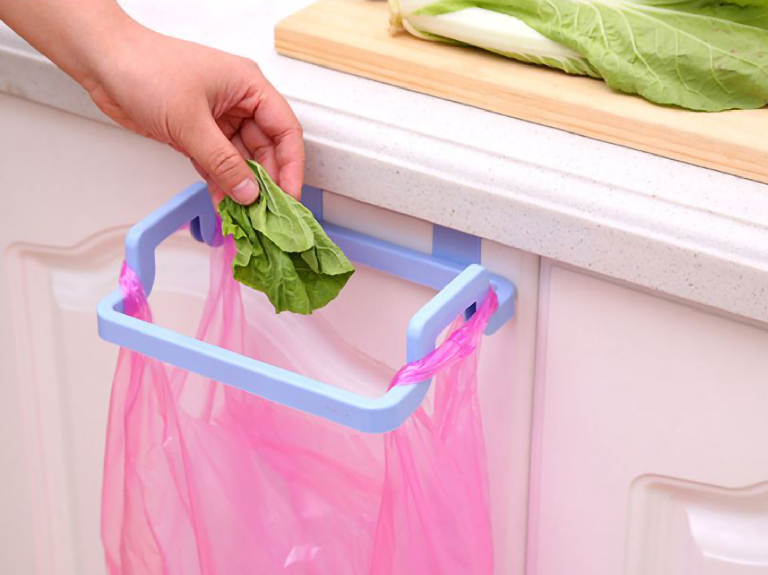 Giá treo túi đựng rác đa năng - combo 2 cái