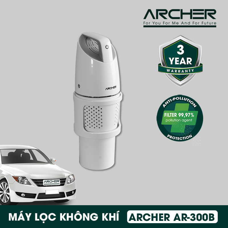 Máy Lọc Không Khí Ô Tô Archer AR-300B - Hàng Chính Hãng