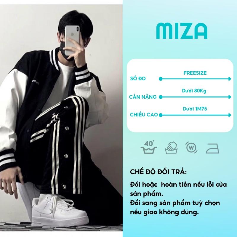 Hình ảnh Áo bomber nam nữ nỉ bông unisex khoác gió jacket cúc bấm form rộng local brand ulzzang phong cách hàn quốc đep Chữ D