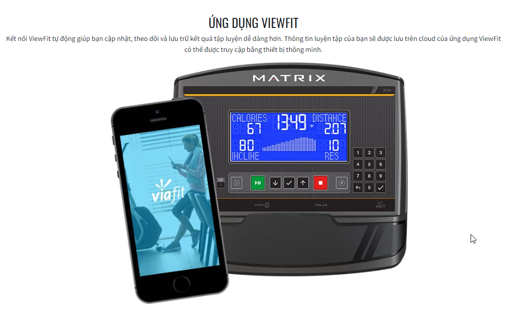 Máy Tập Liên Hoàn Giảm Cân Mỹ Matrix E50-XR