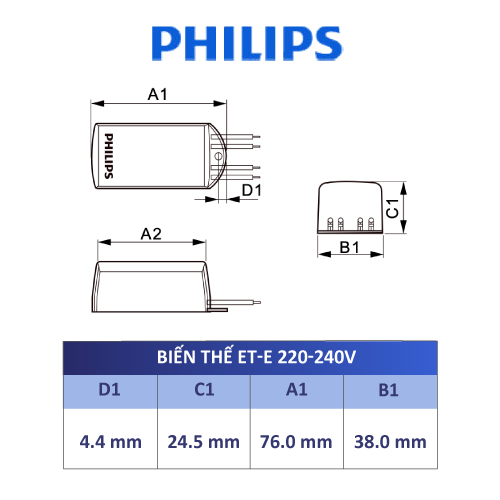 Biến thể Philips ET-E 220-240V