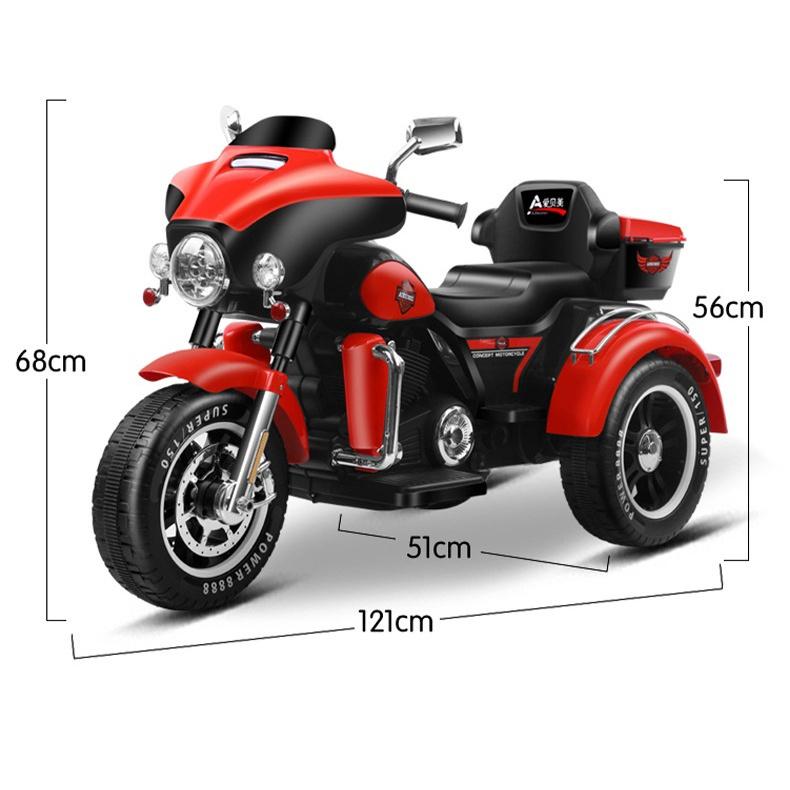 Xe Máy Điện 3 bánh Trẻ Em ABM 5288/609 - Xe máy điện cao cấp cho bé từ 2 tuổi