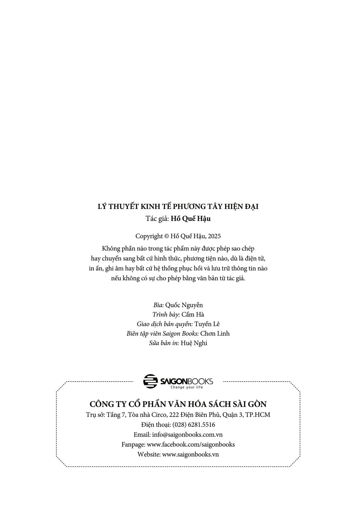 Sách - Lý Thuyết Kinh Tế Phương Tây Hiện Đại