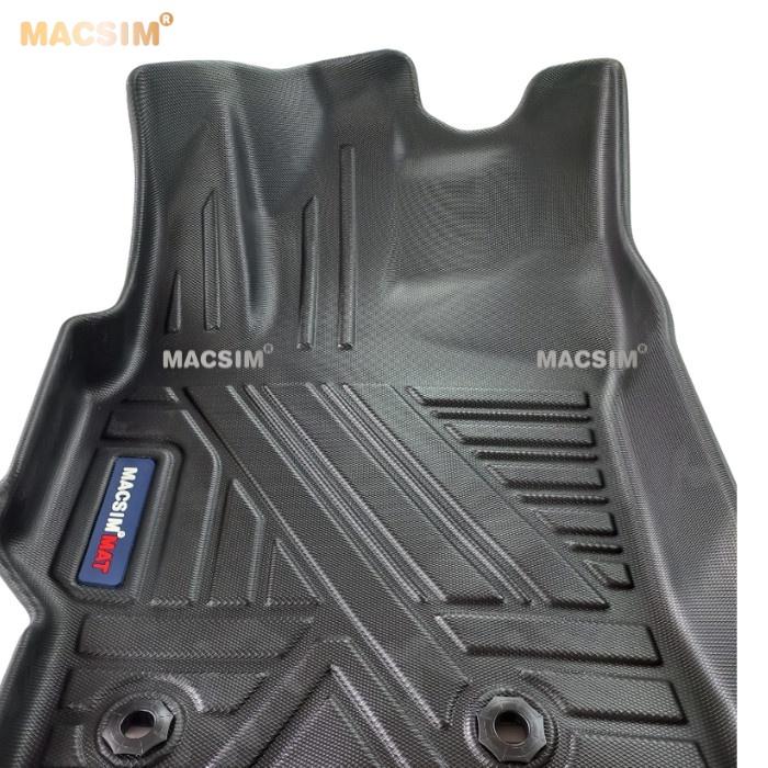 Thảm lót sàn xe ô tô Toyota vios 2008-2013 qd Nhãn hiệu Macsim chất liệu nhựa TPV cao cấp