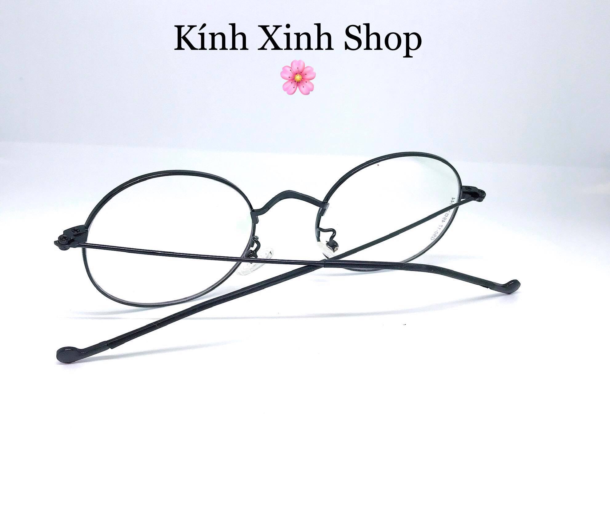 Gọng kinh cận, Kính giả cận Mắt tròn form nhỏ phong cách ulzzang Korea G9017