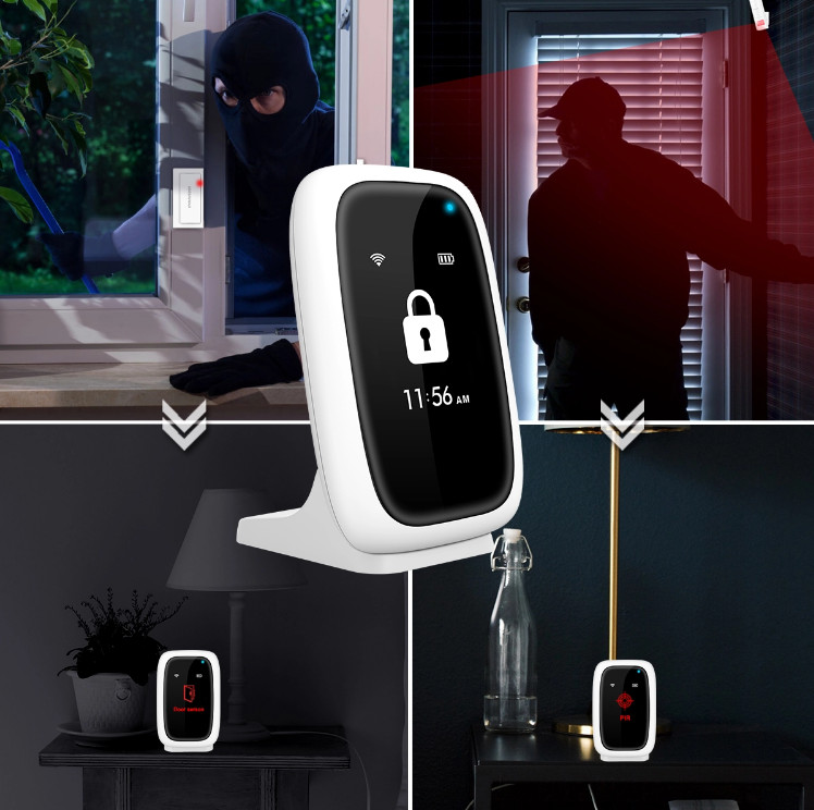 Bộ Báo Động Chống Trộm Không Dây Wifi SHP-CK9