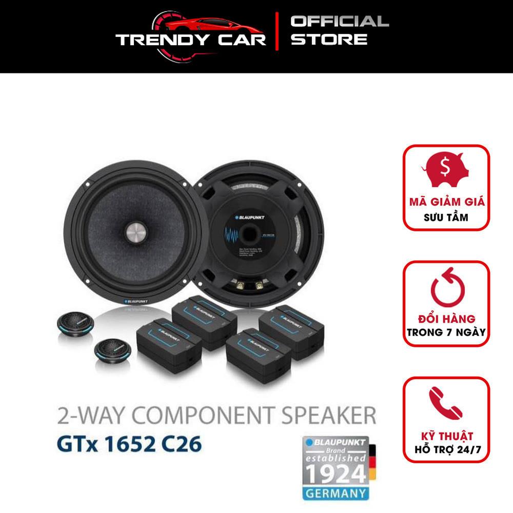 Với Loa cánh 2 way Blaupunkt GTX 1652 C26  2-way component Speakers hàng Đức từ 1924