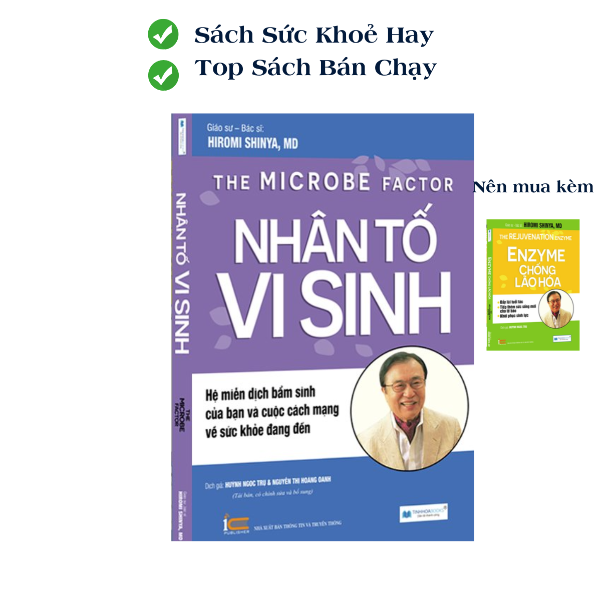 Nhân tố vi sinh - 7 chìa khoá vàng để có sức khoẻ tốt, tặng bảng Axit và Kiềm