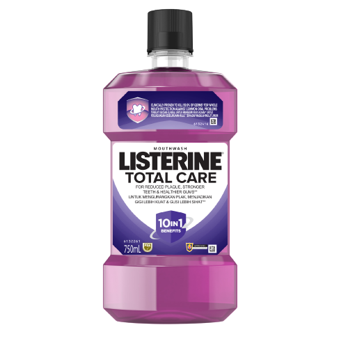 Nước súc miệng chăm sóc toàn diện Listerine Total Care Mouthwash 750ml