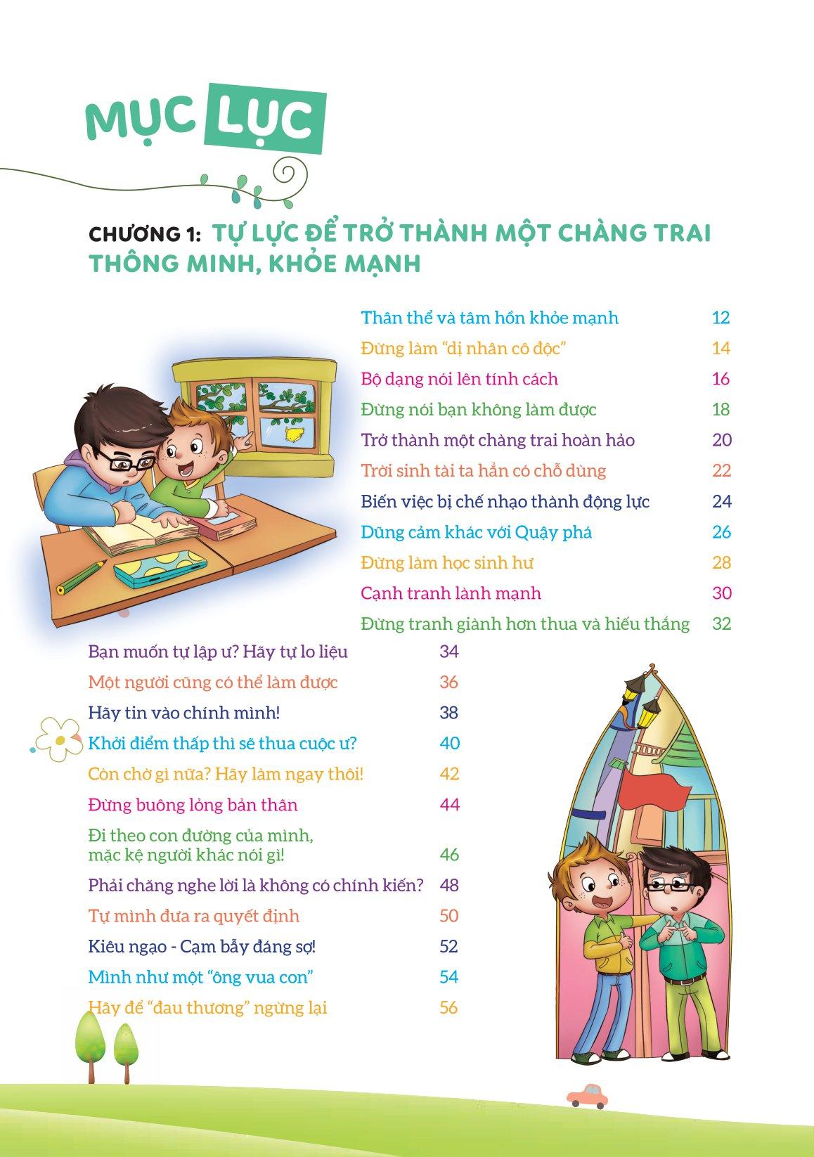 Bách Khoa Thư Kĩ Năng Sống - Dành Cho Bạn Trai: Cẩm Nang Rèn Luyện Ý Chí