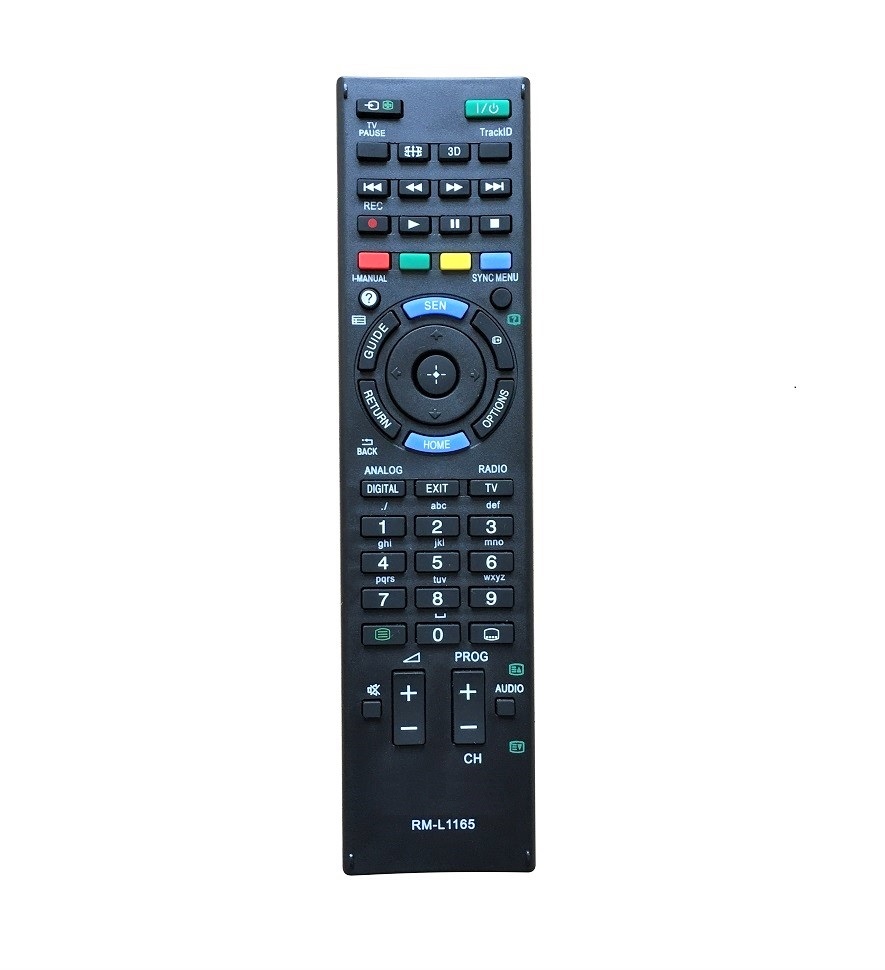 Remote Điều Khiển Dành Cho Internet TV, Smart TV SONY RM-L1165 Grade A+ (Kèm Pin AAA Maxell)